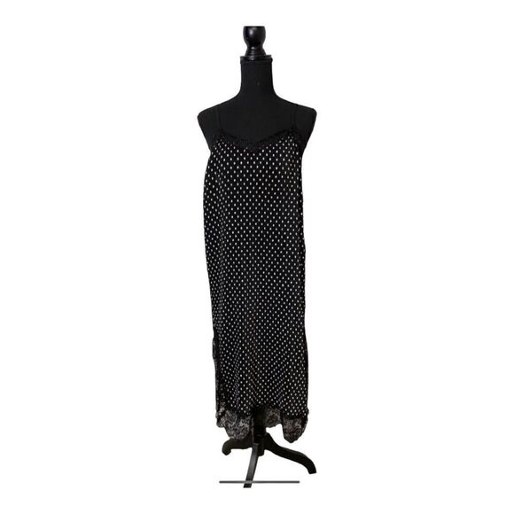 #154 FREE PEOPLE Dot Print Crinkle Slip Dress - Picture 9 of 9